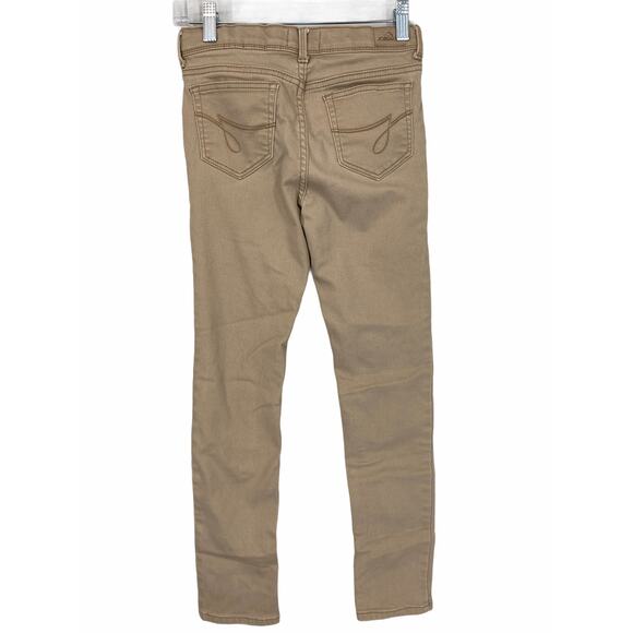 Jordache Girl's Tan Skinny Denim Jeans Kid's Youth Size 12 - Picture 5 of 8